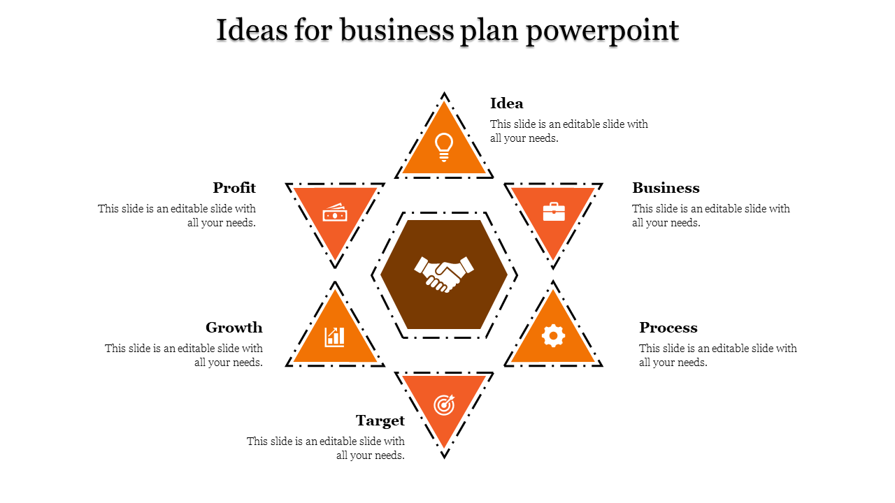 Business plan powerpoint-Orange